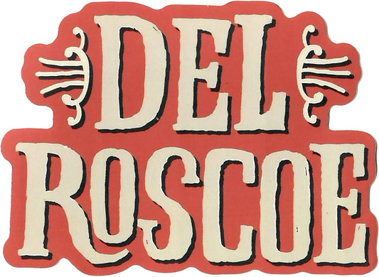 Del Roscoe Logo Sticker