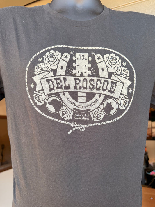 Del Roscoe T-Shirt - Vintage Black Horseshoe
